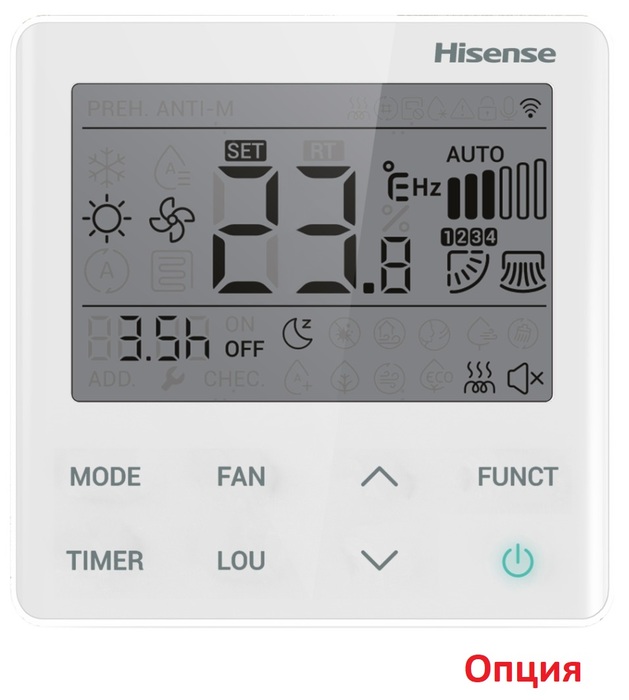 Кассетный внутренний блок мульти сплит-системы Hisense Free Match ACT-18UR4RCC8