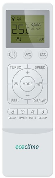 Настенный внутренний блок мульти-сплит системы Ecoclima Multi Nova CMWM-CH12/AAS-4R2