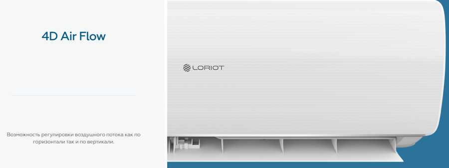 Кондиционер Loriot Diamond White LAC-18MD