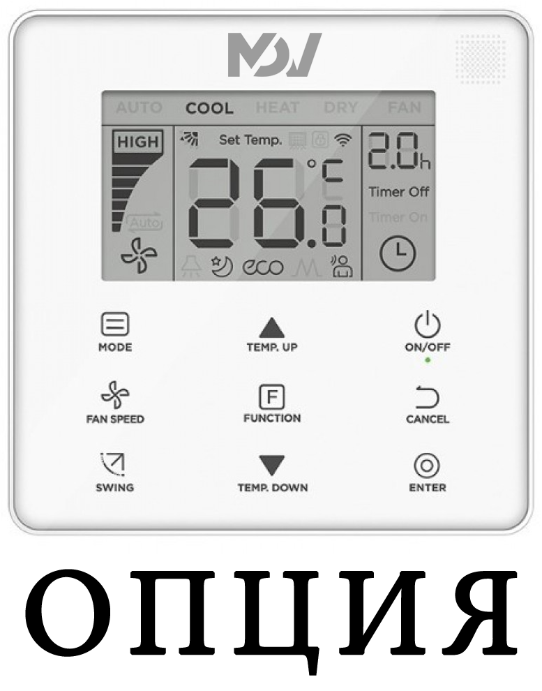 Настенная VRF система Mdv MDI-36G/DHN1-M