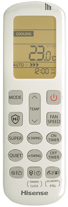 Cплит система Hisense Strong Vibe Classic A AS-36HW4RKZHB Wi-Fi