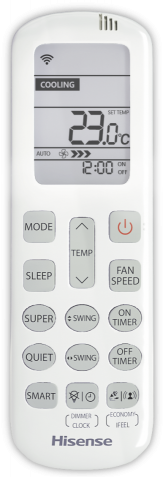Настенный внутренний блок мульти-сплит системы Hisense Premium AMS-12UR4SVETG67(R) R32