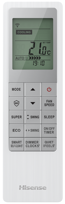 Кондиционер Hisense Silver Crystal Super AS-10UW4RVETG00(R) SILVER
