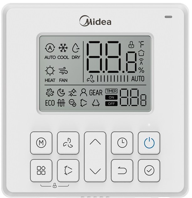 Канальный внутренний блок мульти сплит-системы Midea MTIU-18HW1FNXP(GA)