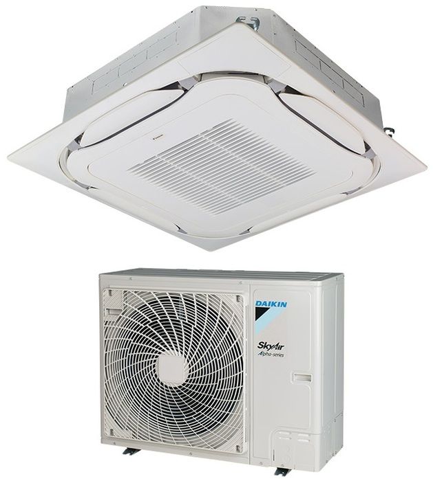 Кассетный кондиционер Daikin FCAG100B/RZAG100NY1/-40