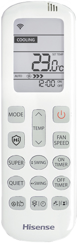 Настенный внутренний блок мульти сплит-системы Hisense Free Match AMS-09UW4RMRKB00 WI-FI