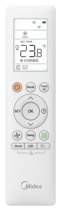 Настенный внутренний блок мульти сплит-системы Midea Gaia (mmsca) MMCA1BU-09HRFN8