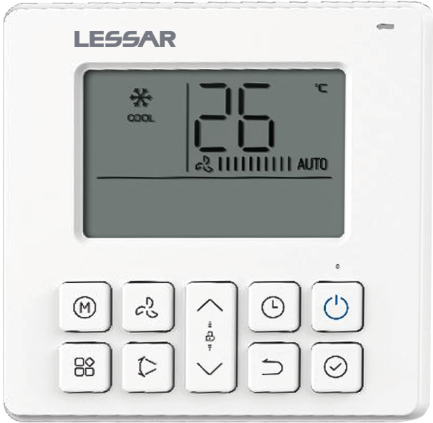 Кассетный кондиционер Lessar LS-HE36BVE4/LU-HE36UVE4/LZ-B4UB