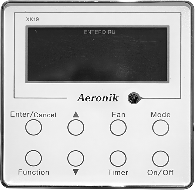 Кассетный фанкойл до 5 кВт Aeronik AFP 102 XD/B-T с панелью TB03 (5,0 кВт)