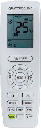 Кондиционер QUATTROCLIMA Lanterna QV-LA12WBE/QN-LA12WBE