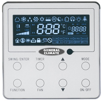 Кассетная VRF система General Climate GC-G45/4CRAN1-A