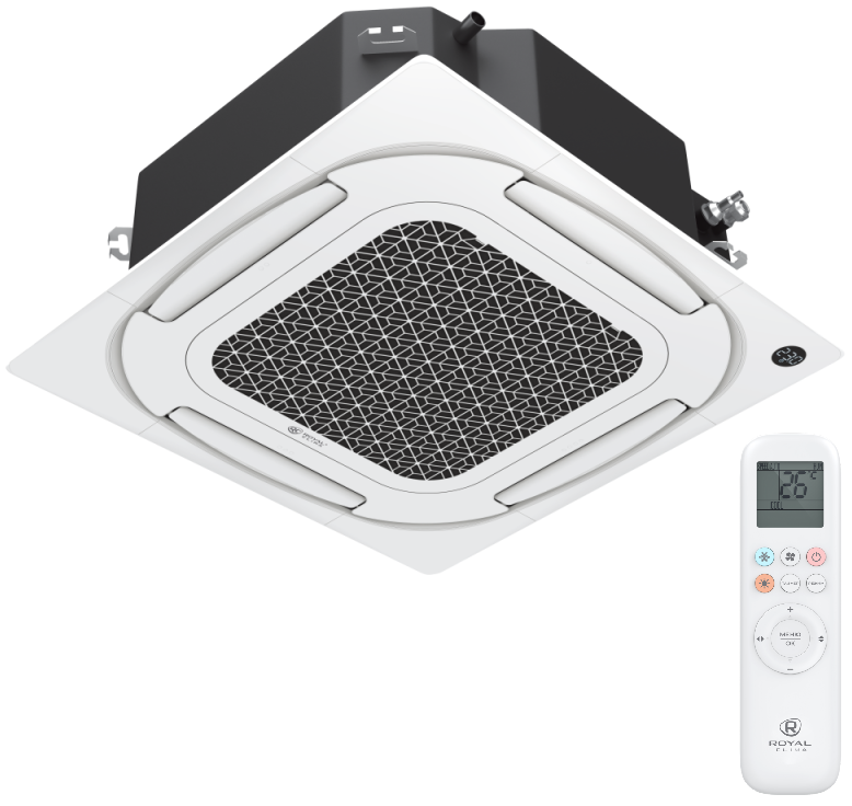 Кассетный кондиционер Royal Clima CO-4C 36HNFI/CO-E 36HNDI/pan 8D3
