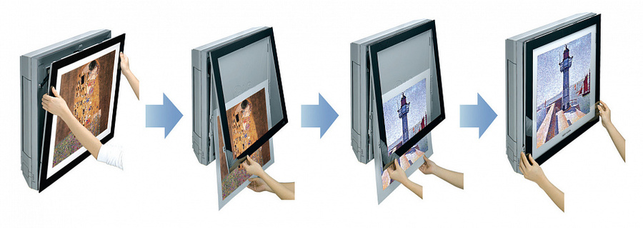 Настенный внутренний блок мульти сплит-системы Lg Artcool Gallery MA12R.NF1