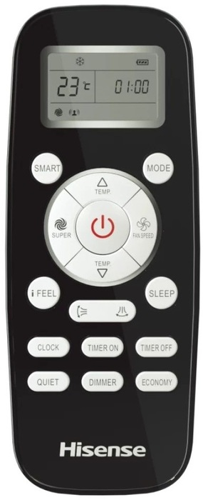 Кондиционер Hisense Black Crystal Super AS-10UW4RVETG01(B) WI-FI