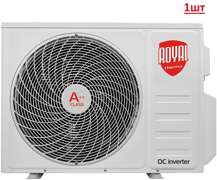 Мульти сплит-система на 2 комнаты Royal Thermo RTFMO-14HN8/RTFMI-07HN8/black*2