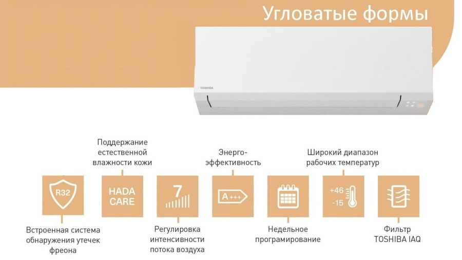 Настенный внутренний блок мульти сплит-системы Toshiba RAS-B13G3KVSG-E