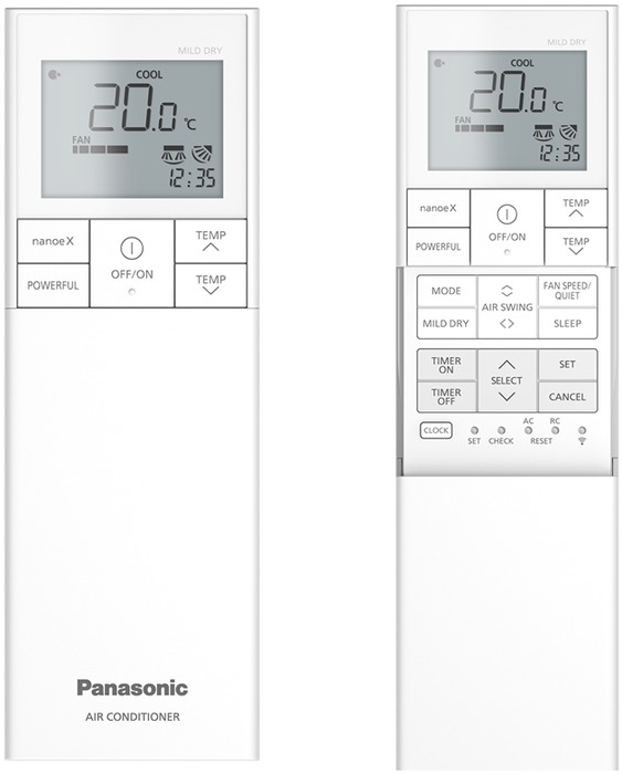 Настенный внутренний блок мульти сплит-системы Panasonic Design black CS-XZ42ZKEW-H
