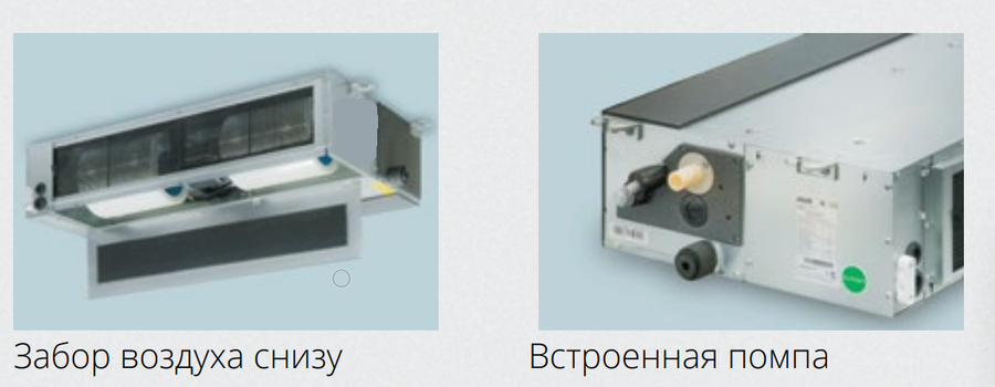 Канальная VRF система Dahatsu DS-VRF-H36/AC30P