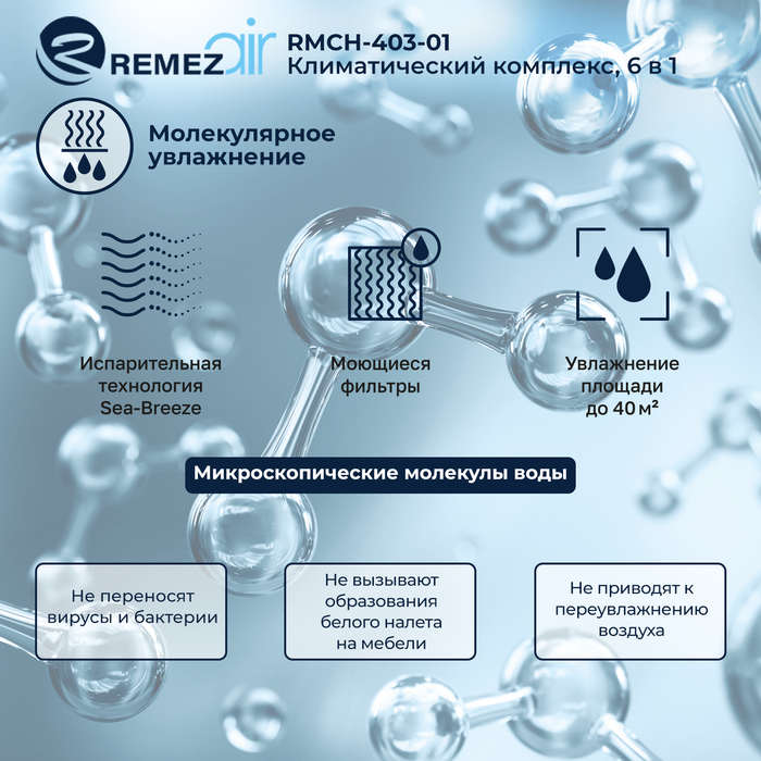 Климатический комплекс REMEZair RMCH - 403-01