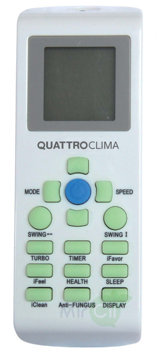 Кассетный кондиционер QUATTROCLIMA QV-I18CG/QN-I18UG/QA-ICP9