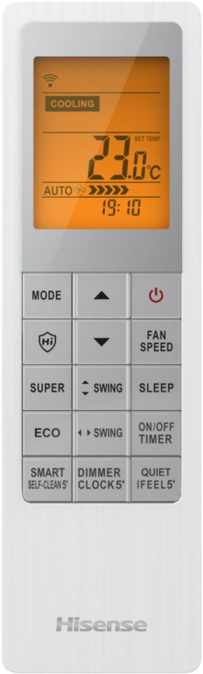 Настенный внутренний блок мульти-сплит системы Hisense VIBE PRO SILVER MULTI AMS-09UW4RYCHD00(S)