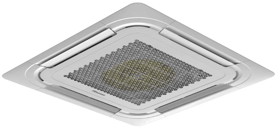 Кассетный кондиционер Hisense ACT-12UR4RCC8/AUW-12U4RS8