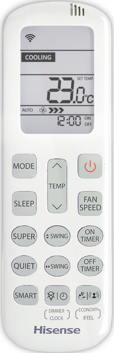 Настенный внутренний блок мульти сплит-системы Hisense Design Free Match AMS-12UR4SVETG67(R) SILVER