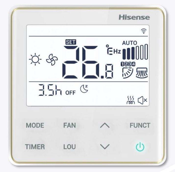 Канальный кондиционер Hisense Heavy EU ADT-12UX4RBL8/AUW-12U4RS8