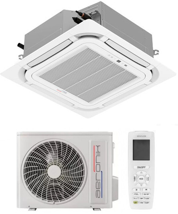 Кассетный кондиционер Aeronik U-Match VI ASI-AKH100R1/B-S INV/ASO-AGUHN100R1/INV(TF06)