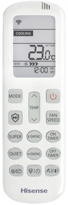 Настенный внутренний блок мульти-сплит системы Hisense Silver Free Match AMS-12UR4SVETG67(R)