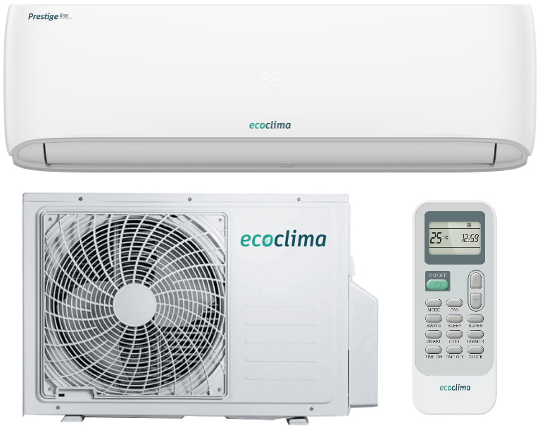 Кондиционер Ecoclima Prestige Line ECW/I-HE09/BB-4R2 / EC/I-HE09/B-4R2